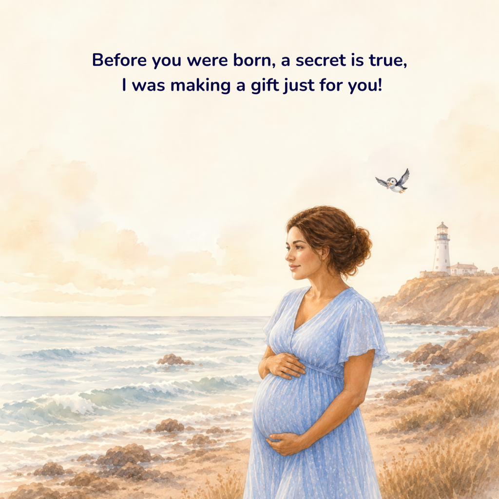 a gift for you and me! pregnant august 1 2026